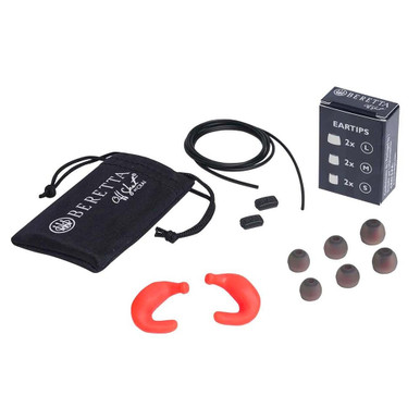 Beretta Comfort Plus EVO Orange Fluorescent Earplugs CF121D004304FFUNI - Beretta