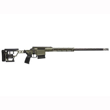 Sig Sauer CROSS Sawtooth 6.5 Creedmoor 24" 1:8" PR CF Bbl Moss Green Rifle w/(1) 5rd Mag & M-LOK/ARCA Handguard CROSS-65-24B-SAW - Sig Sauer
