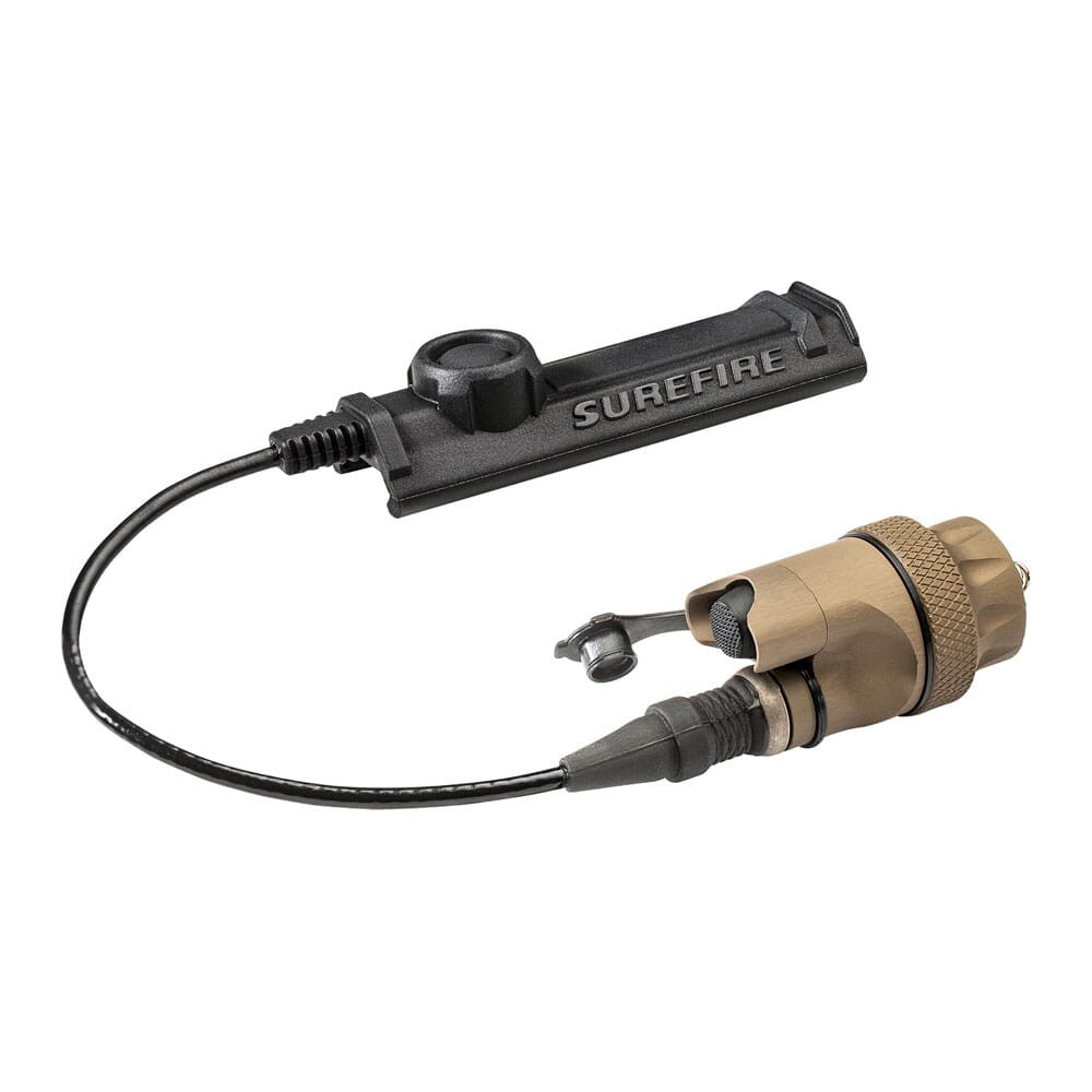 SureFire Scout Light Tan Low-Current Dual-Switch/Tailcap Assembly w/SR07 Rail Tape Switch DSE-SR07-TN - SureFire