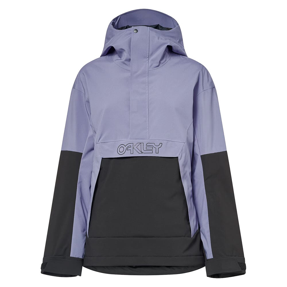 Oakley Women's TNP TBT Blackout/New Lilac Insulated Anorak Jacket XXL FOA500471-9WM-XXL - Oakley