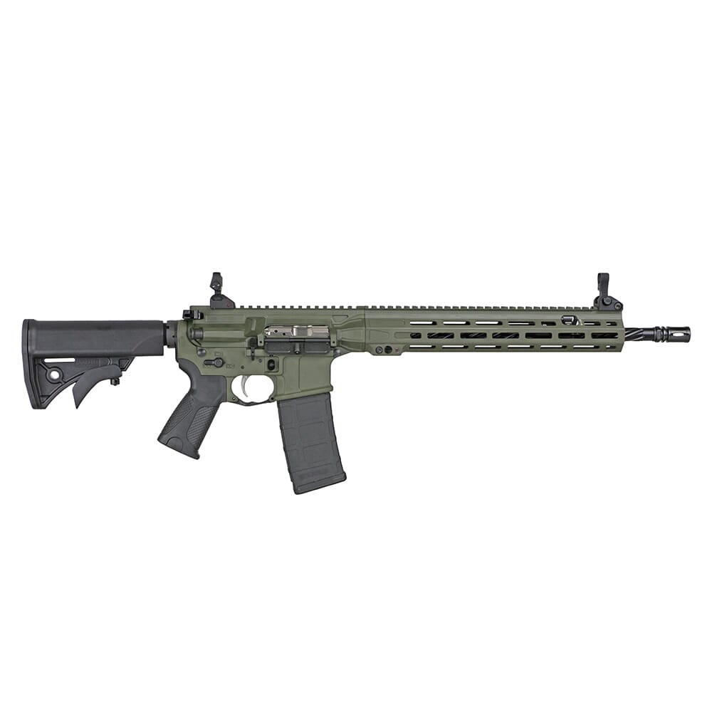LWRC International LWRC ICMKII 5.56mm 16" 1/7" 1/2x28 OD Green CA Compliant Individual Carbine ICMKIIR5ODG16CAC - LWRC International
