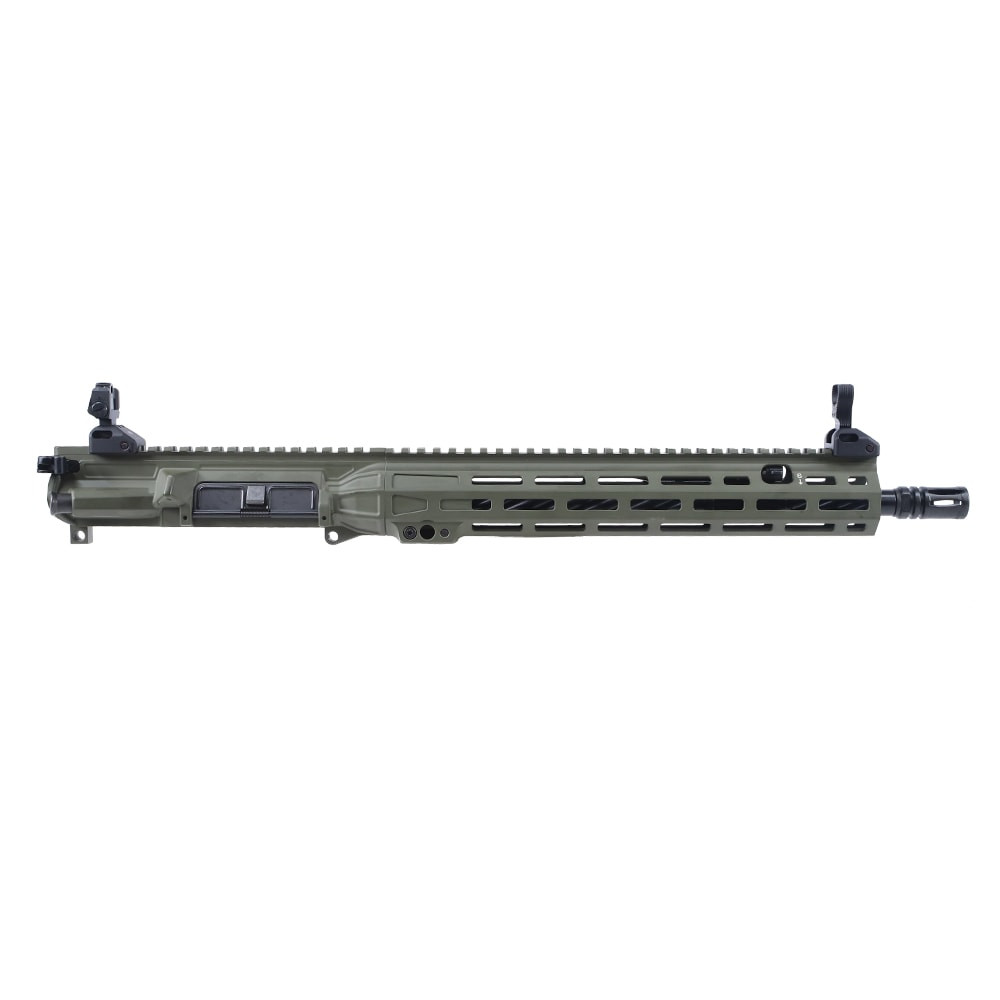 LWRC International LWRC ICMKII 5.56mm 14" 1/7" 1/2x28 OD Green P/W Short Barrel Rifle Upper ICMKIIU5ODG14S - LWRC International