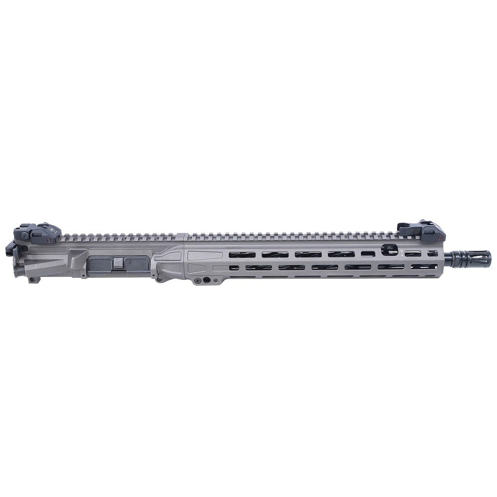 LWRC International LWRC ICMKII 5.56mm 14" 1/7" 1/2x28 Tungsten Grey Short Barrel Rifle Upper ICMKIIU5TG14S - LWRC International