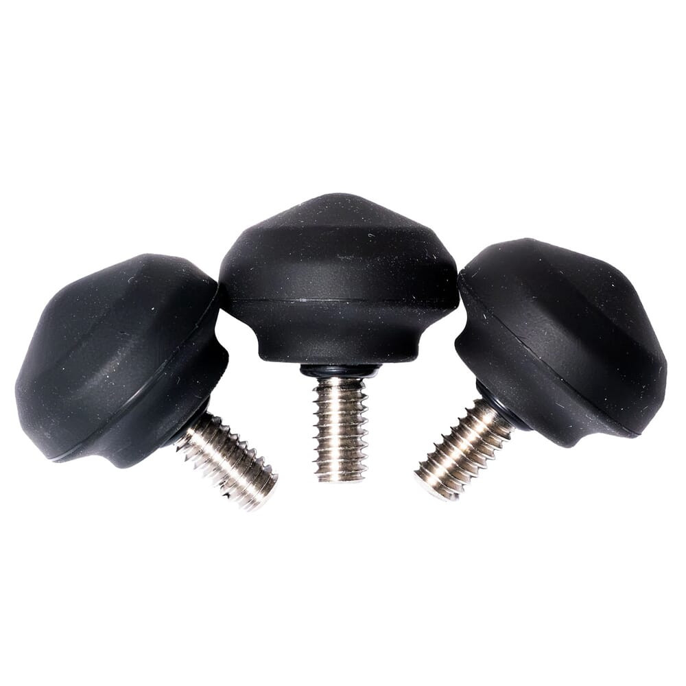 Leofoto LF-13 3pc 25mm Rubber Tripod Feet w/1/4" Thread LF-13 - Leofoto