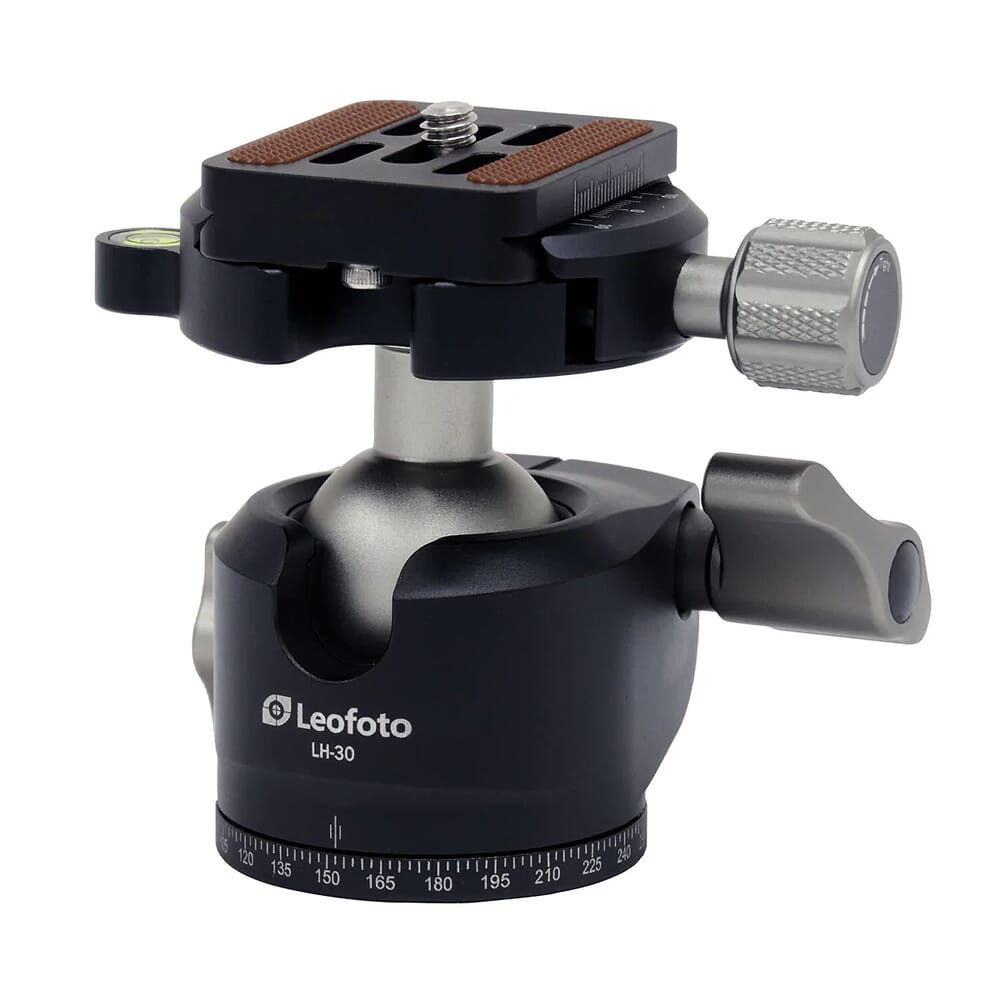Leofoto LH-30 30mm Low Profile Ball Head w/QR Plate LH-30 - Leofoto