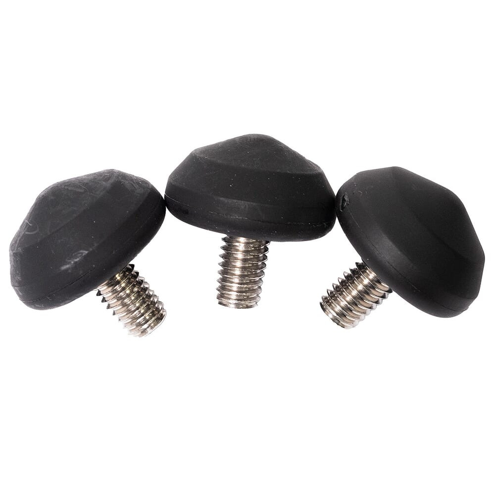 Leofoto LS-40 3pc Tripod Feet for LS-362C w/3/8" Thread LS-40 in Black - Leofoto