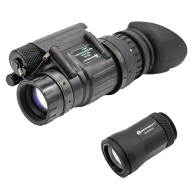 Armasight PVS-14 Gen 3 High Performance Ghost White Phosphor IIT Night Vision Monocular w/3x Lens NAMPVS1401G9DBB1 - Armasight