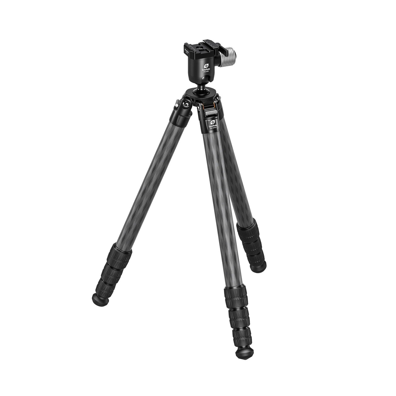 Leofoto SA-X SA-324CX Tripod w/Rosette, 3/8" Mounting Stud & MG-40X Lever-Release Rapid Lock Ball Head SA-324CX-MG-40X-ARCA in Black - Leofoto