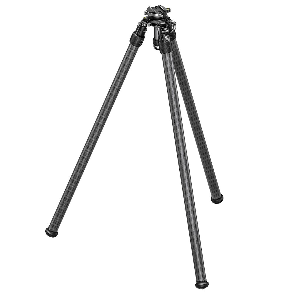 Leofoto SO-X SO-362CX Inverted Carbon Fiber Tripod w/75mm Bowl & YB-75LC Leveling Head SO-362CX-YB-75LC in Black - Leofoto