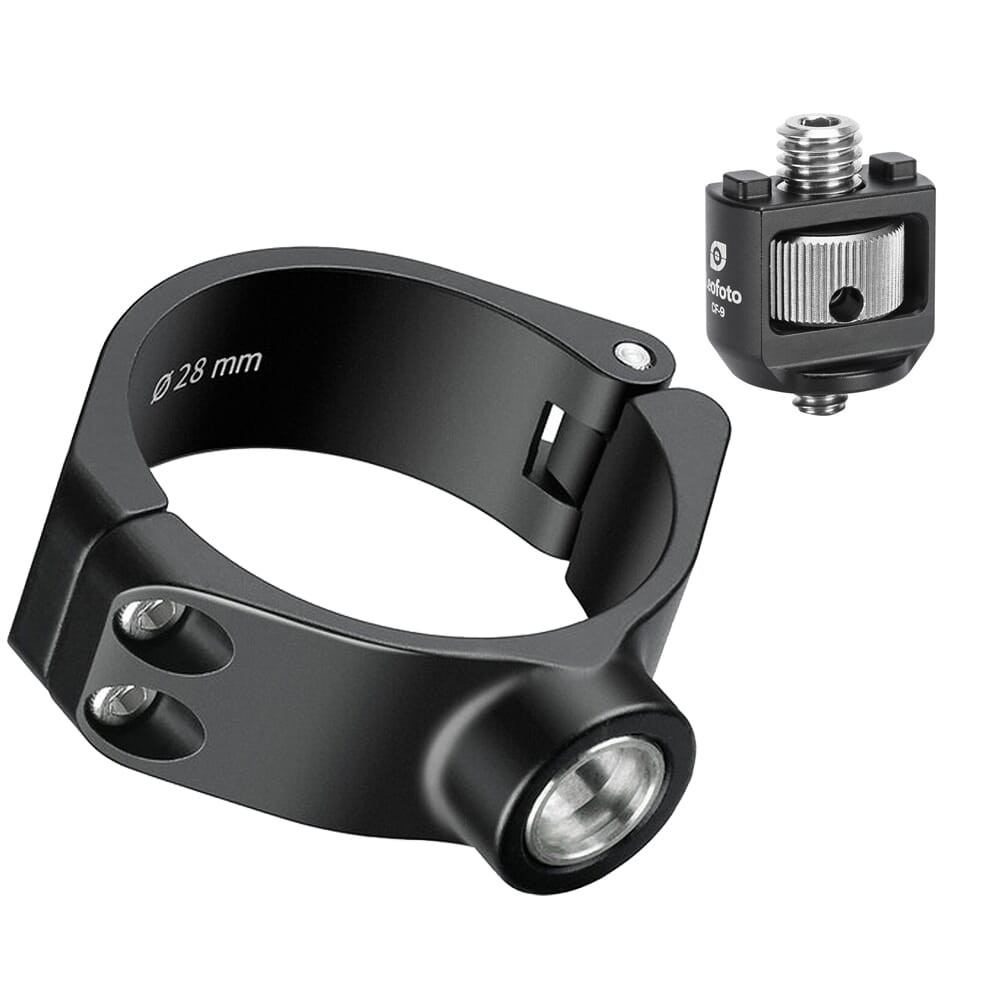 Leofoto TDC-28 Tripod Threaded Leg Collar w/CF-9 & 3/8" Screw Stud TDC-28-CF-9 - Leofoto