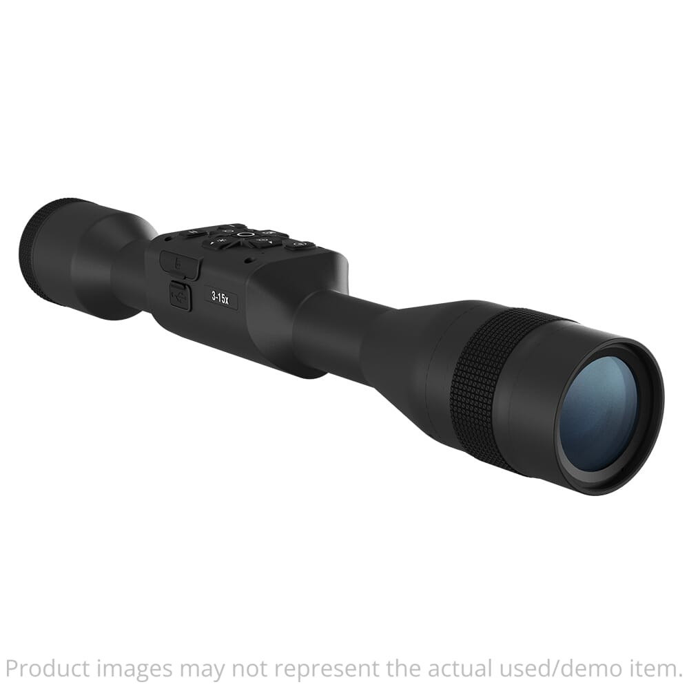 ATN X-Sight-5 3-15x Pro-Edition Smart Day/Night Hunting Riflescope DGWSXS3155P - Excellent Condition - Damaged Box UA5932 - USED/MISC