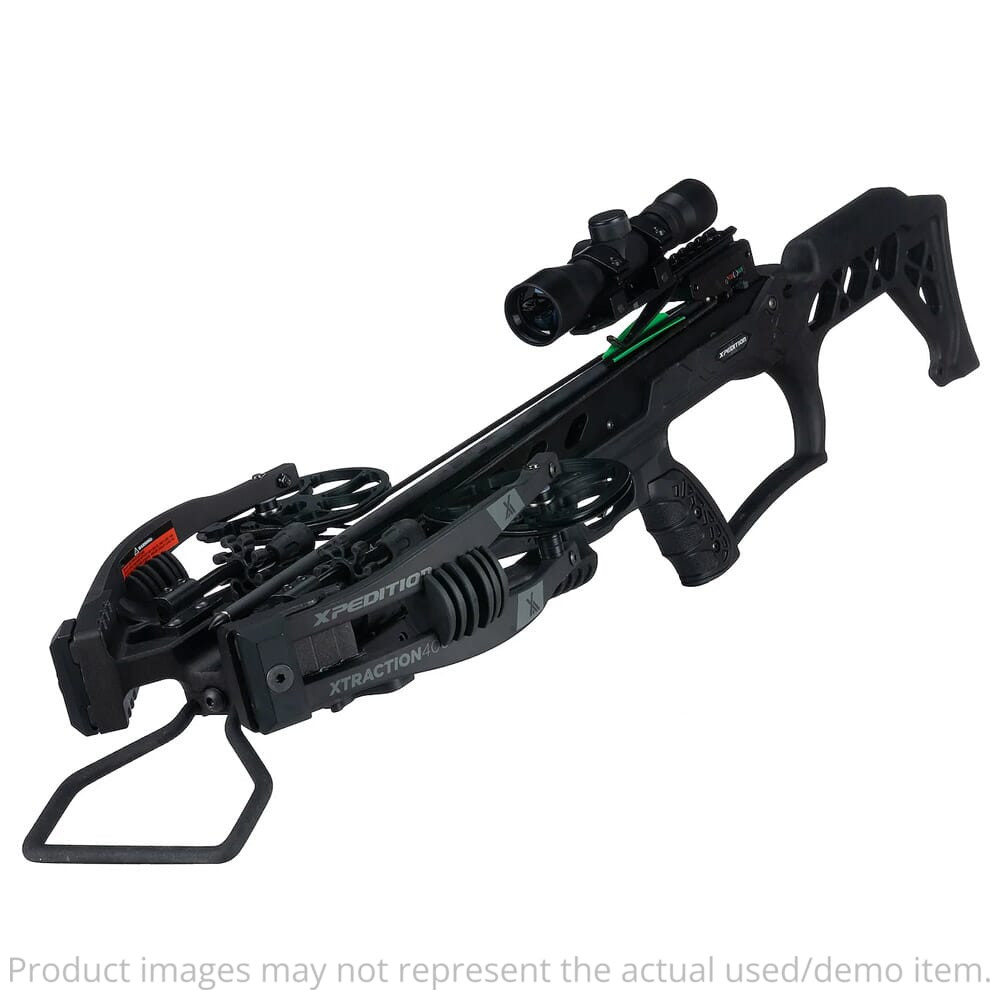 Xpedition Archery Xtraction400 Black Crossbow XACW1005 - Broken String UA5945 - USED/MISC