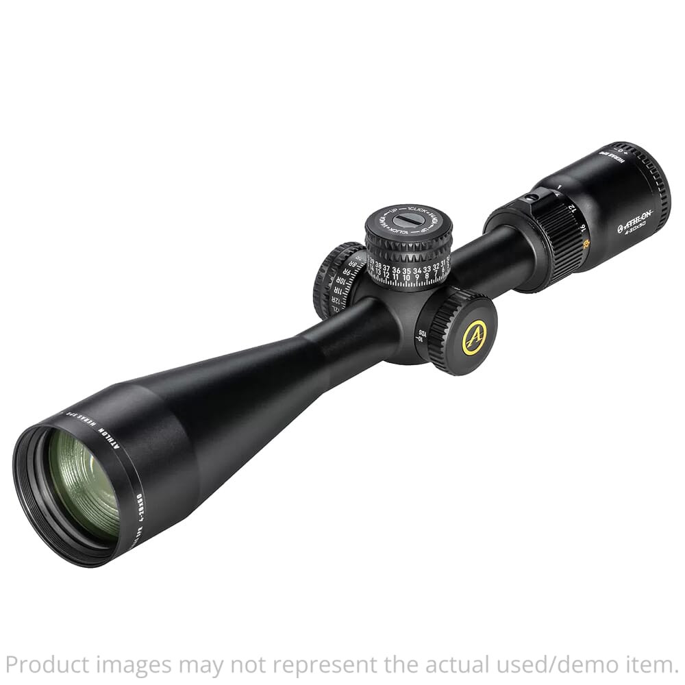 Athlon Heras SPR 4-20x50mm Side Focus 1" SFP AAGR2 MOA Riflescope 214505 - Excellent Condition UA6256 - 