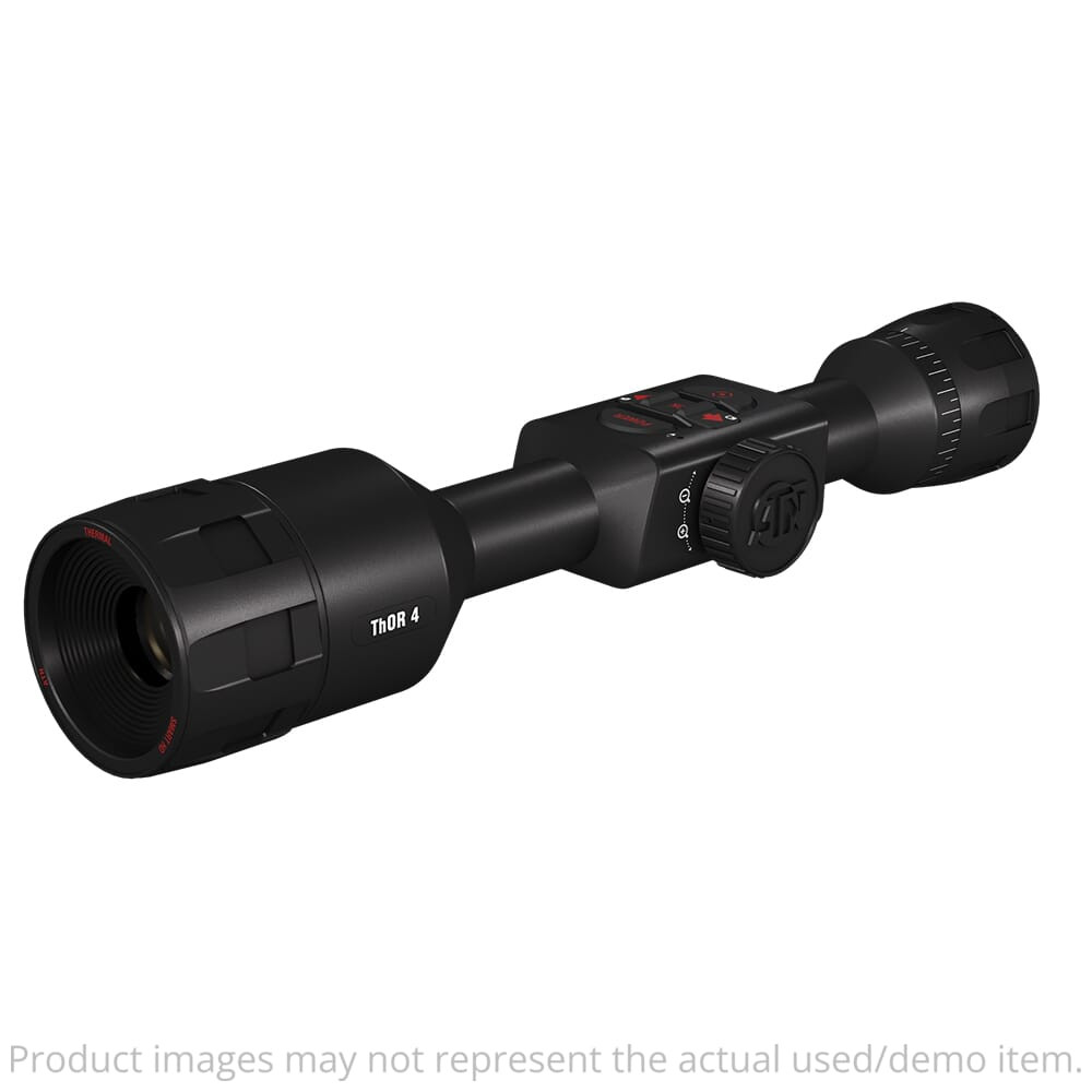 ATN ThOR 4 4.5-18x 384x288 Thermal Riflescope TIWST4384A - Excellent Condition UA6261, 13.5" x 3" x 3" - USED/MISC