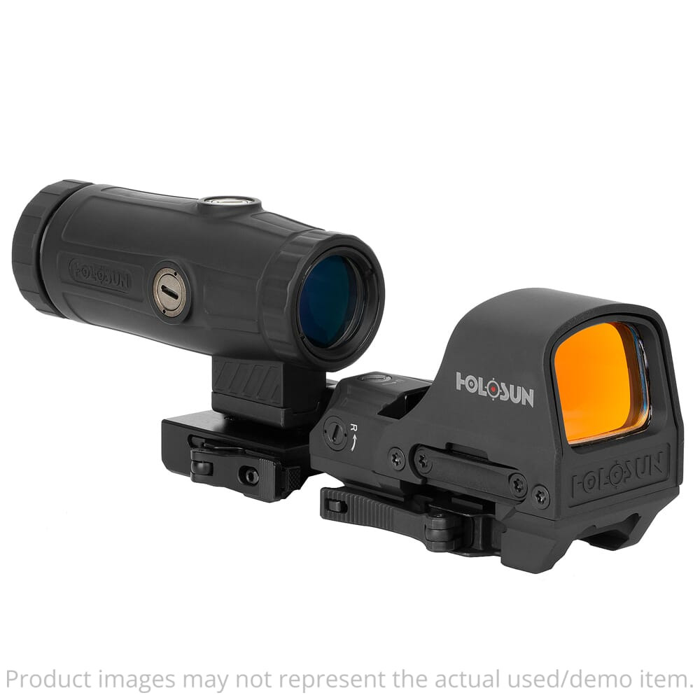 Holosun HM3X 3X Flip-to-Side Magnifier w/ QD mount HM3X - Excellent Condition UA6344 - 