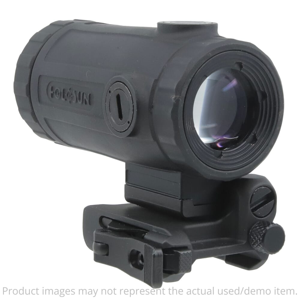 Holosun HM3XT Titanium 3X Flip-to-Side Magnifier w/QD Mount HM3X-T - Excellent Condition UA6469 - 