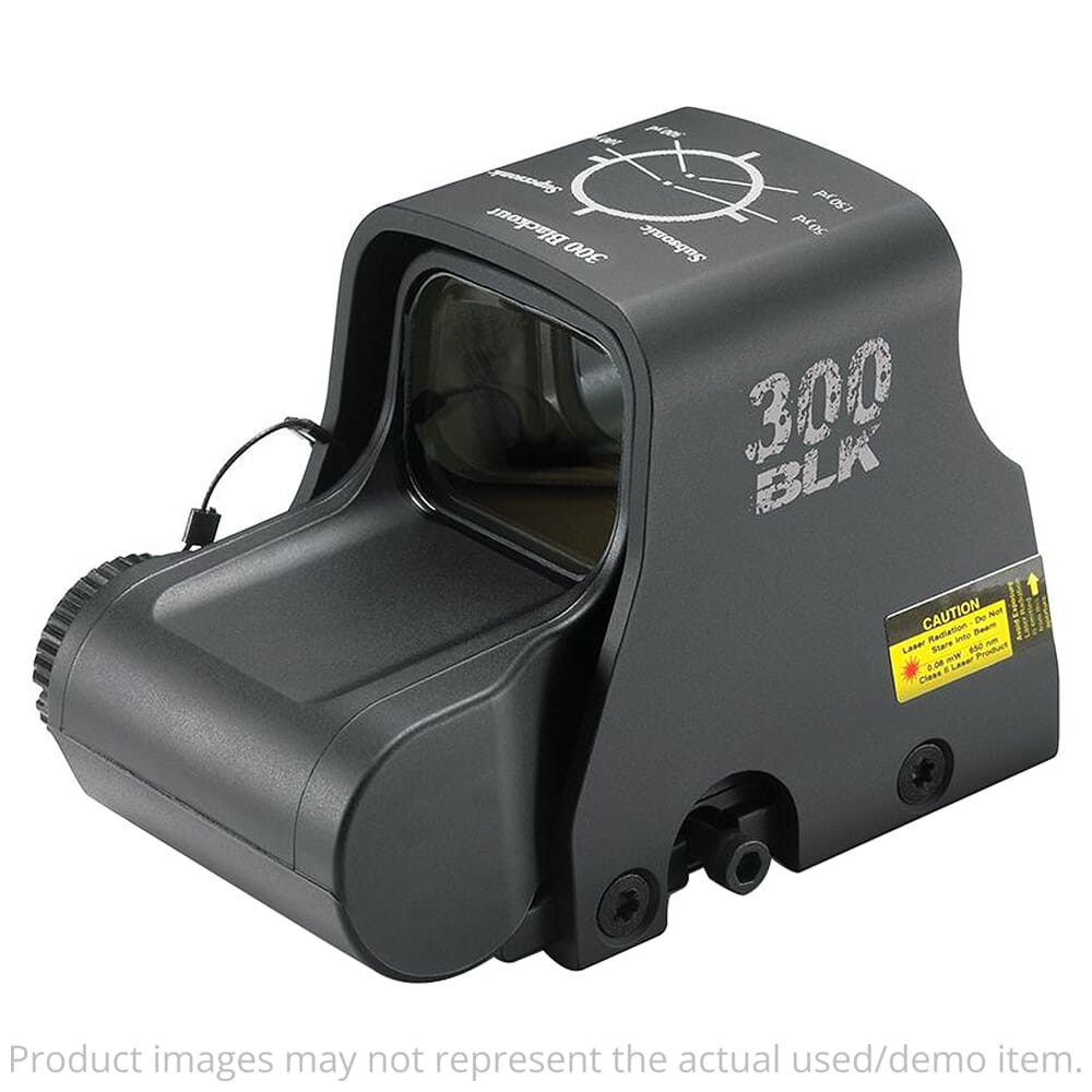 EOTech Single CR123 battery; 2-dot reticle with .300 Blackout Ballistics on Hood XPS2-300 - Excellent Condition UA6561 - 