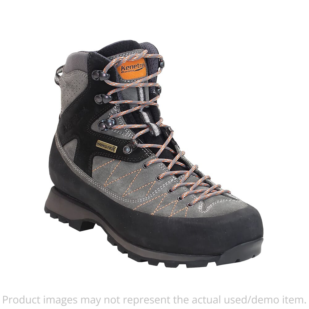 Kenetrek Bridger High 12M Gray Hiking Boots KE-75-H-12M - No Box - Light Wear UA6602 - USED/MISC