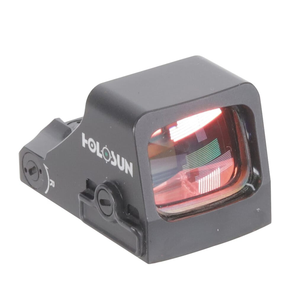 Holosun HE407K-GR-X2 6MOA Green Dot-Only Open Reflex Sight w/Solar Failsafe & Shake Awake HE407K-GR-X2 - Scratches on Front and In Screw Holes - 