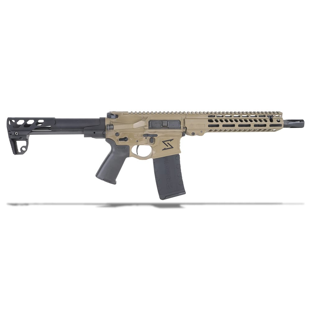 Seekins Precision CQ PDW .223 Wylde 10.5" 1:8" 1/2"x28 TPI Bbl FDE Short Barrel Rifle 0011300085-FDE - Seekins