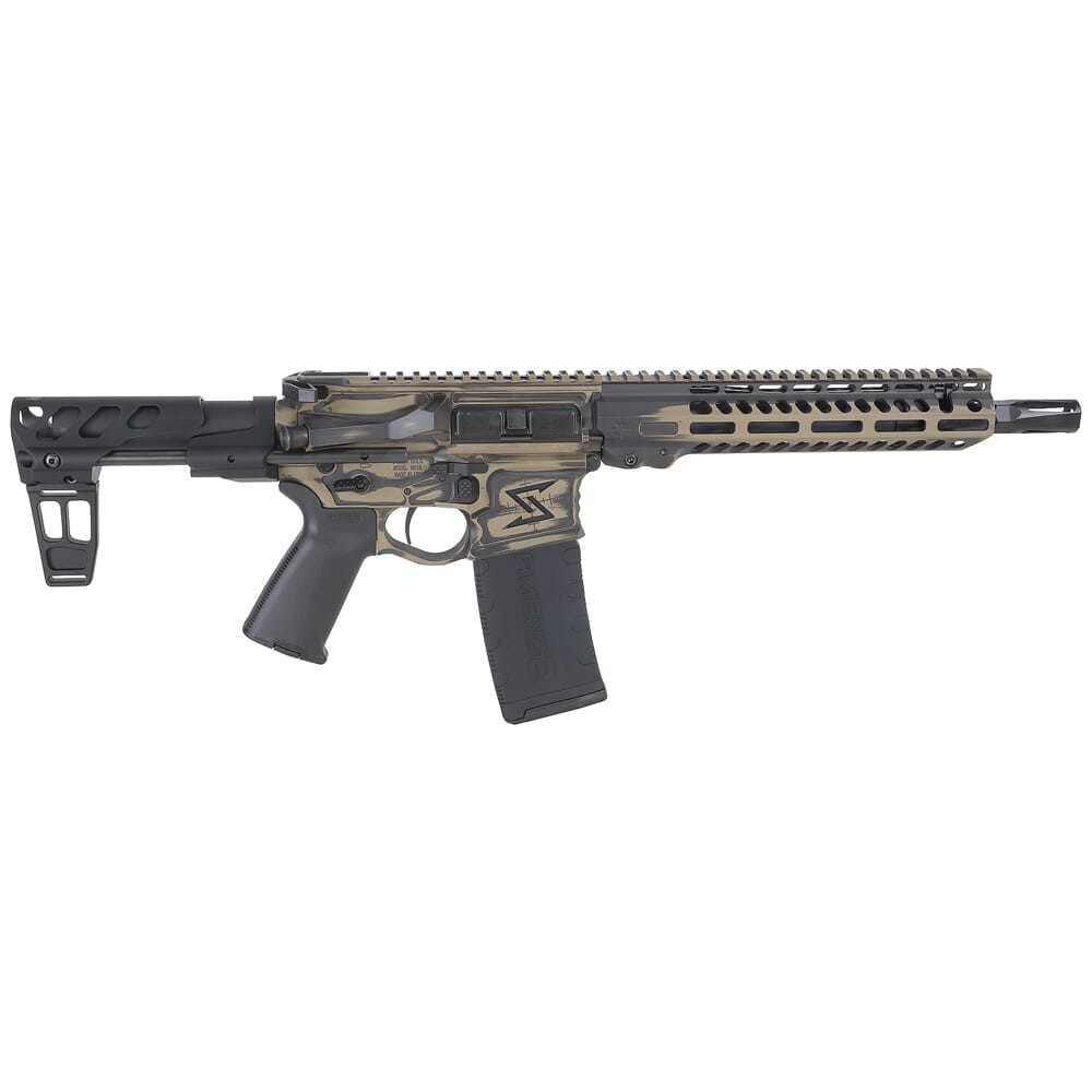 Seekins Precision CQ PDP .223 Wylde 10.5" 1:8" 1/2"x28 TPI Bbl BW FDE Pistol 0011300099-FDEBW - Seekins
