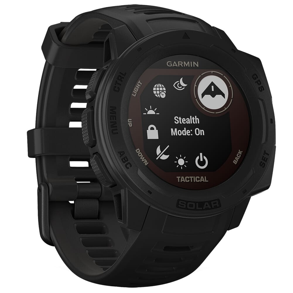 Garmin Instinct Solar Tactical Edition Black Smartwatch 010-02293-13 - Garmin