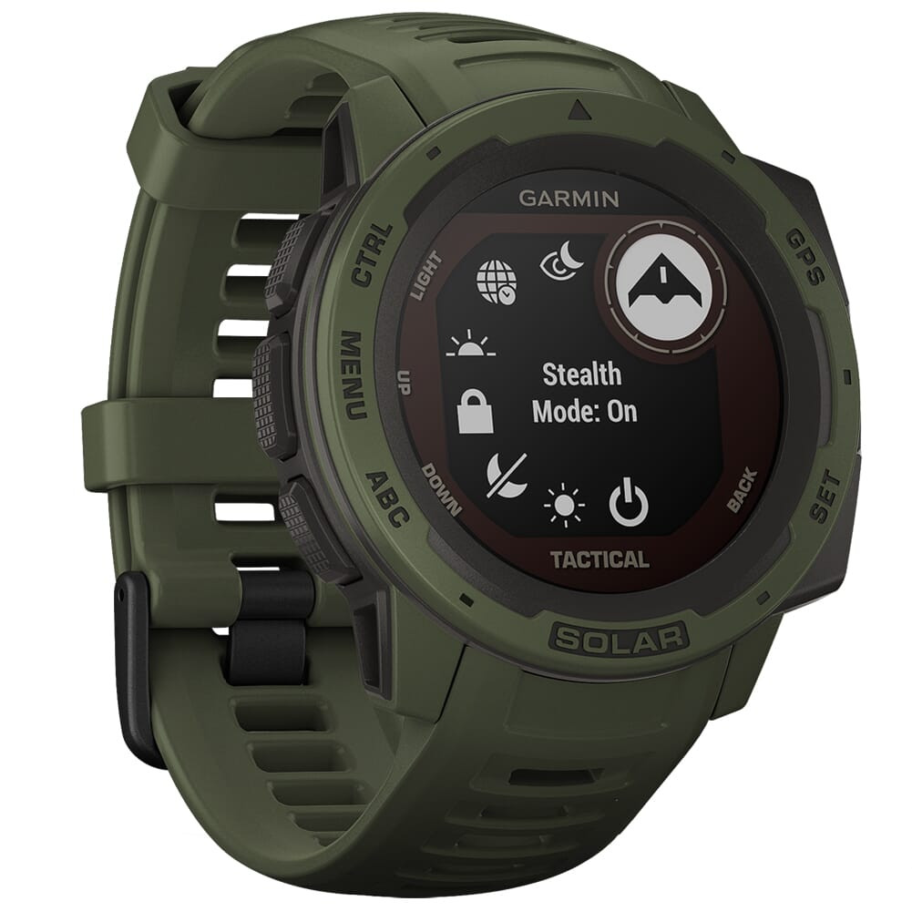 Garmin Instinct Solar Tactical Edition Moss Smartwatch 010-02293-14 - Garmin
