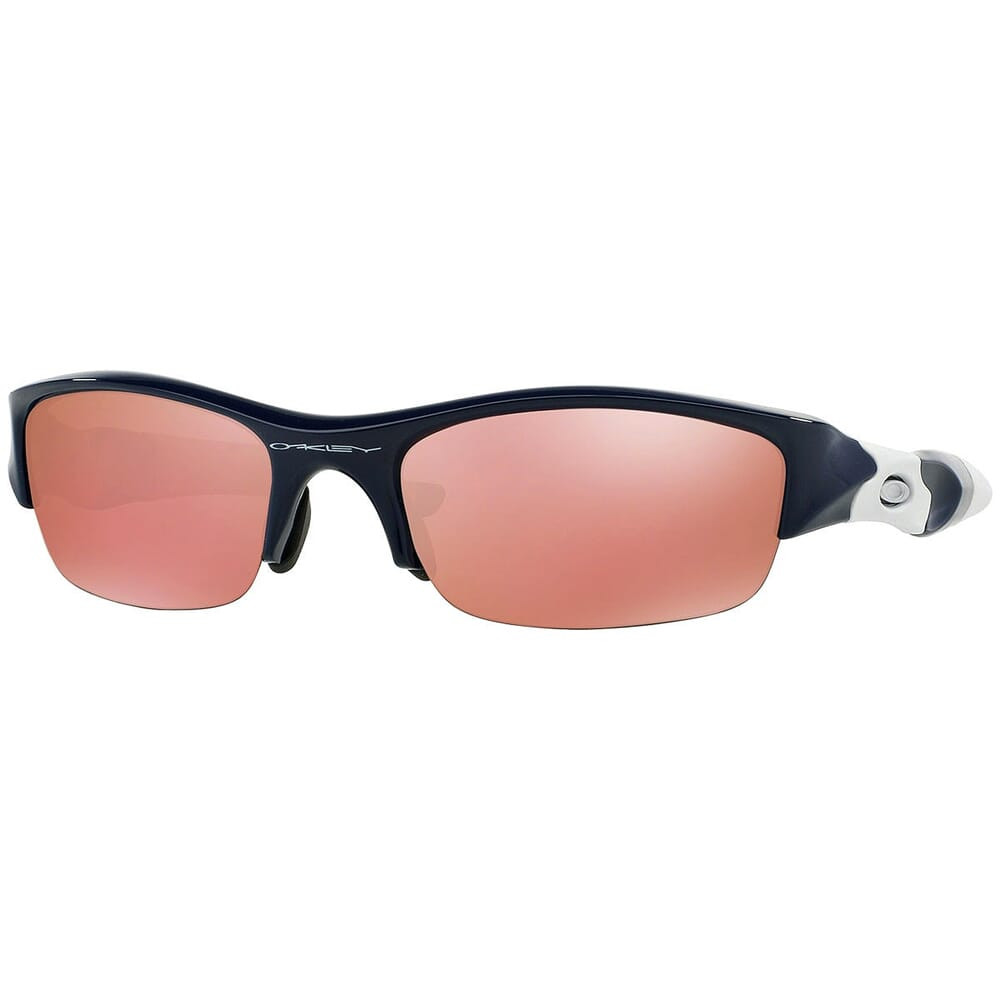 Oakley Flak Jacket Polished Navy w/VR28 Black Iridium Lenses 03-904 - Oakley