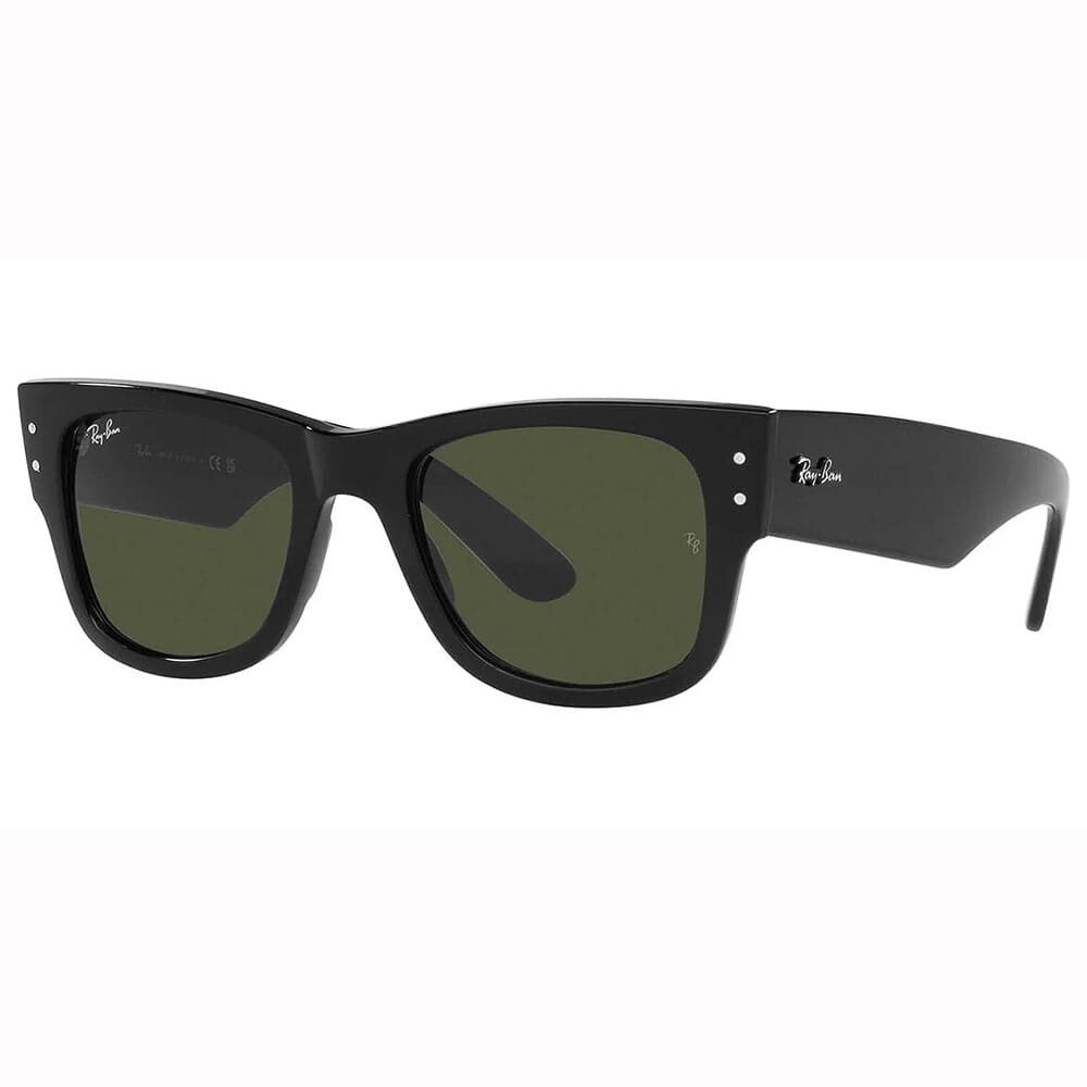 Ray-Ban Mega Wayfarer Glasses Black Green 0RB0840SF-9013152 - Ray-Ban