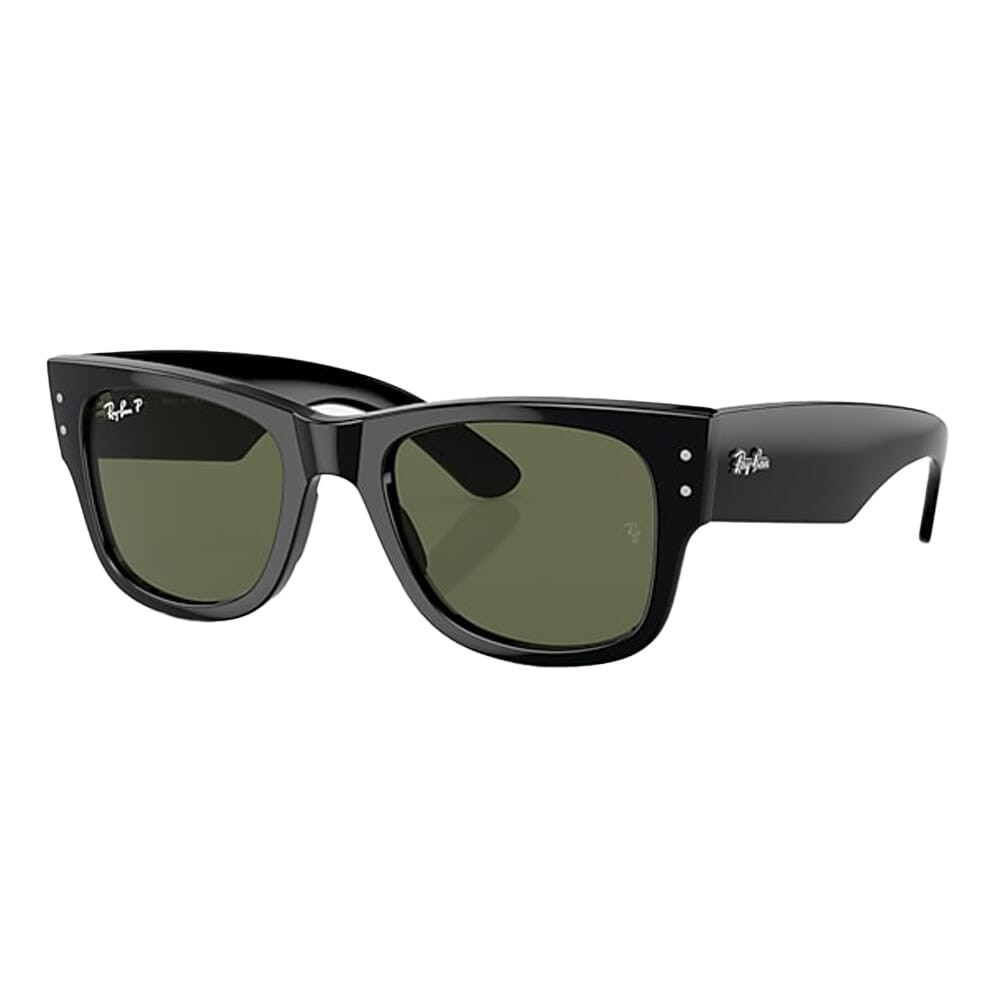 Ray-Ban Mega Wayfarer Glasses Black Green Polar 0RB0840SF-9015852 - Ray-Ban