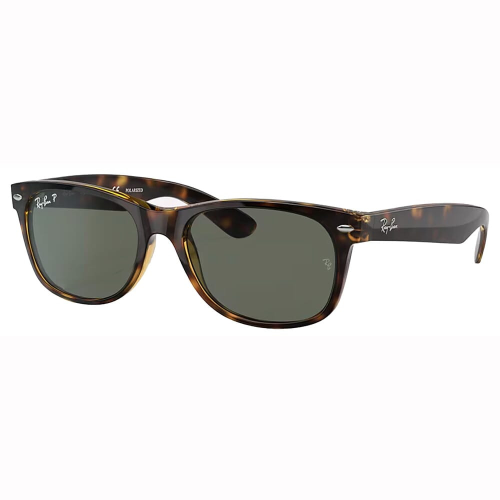 Ray-Ban New Wayfarer Glasses Tortoise Polar Green 0RB2132-9025858 - Ray-Ban