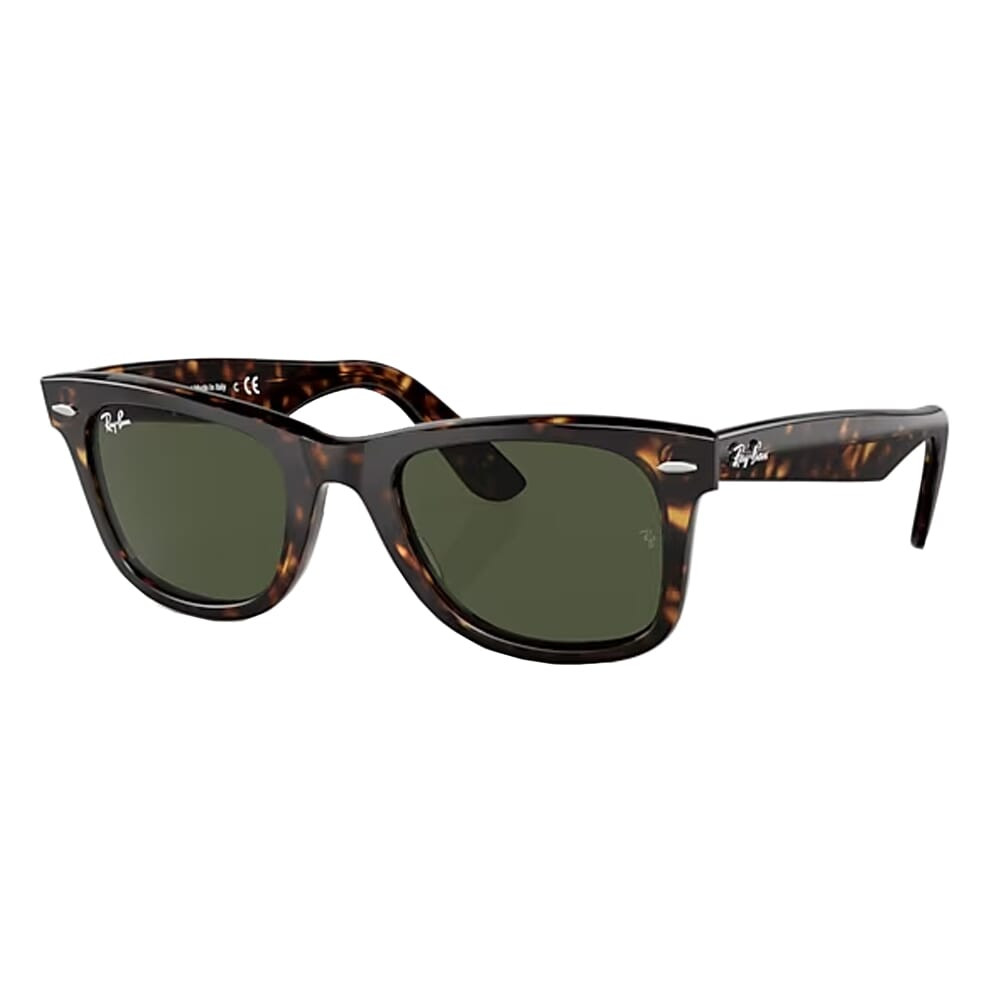 Ray-Ban Wayfarer Glasses Havana Green 0RB2140-13593150 - Ray-Ban