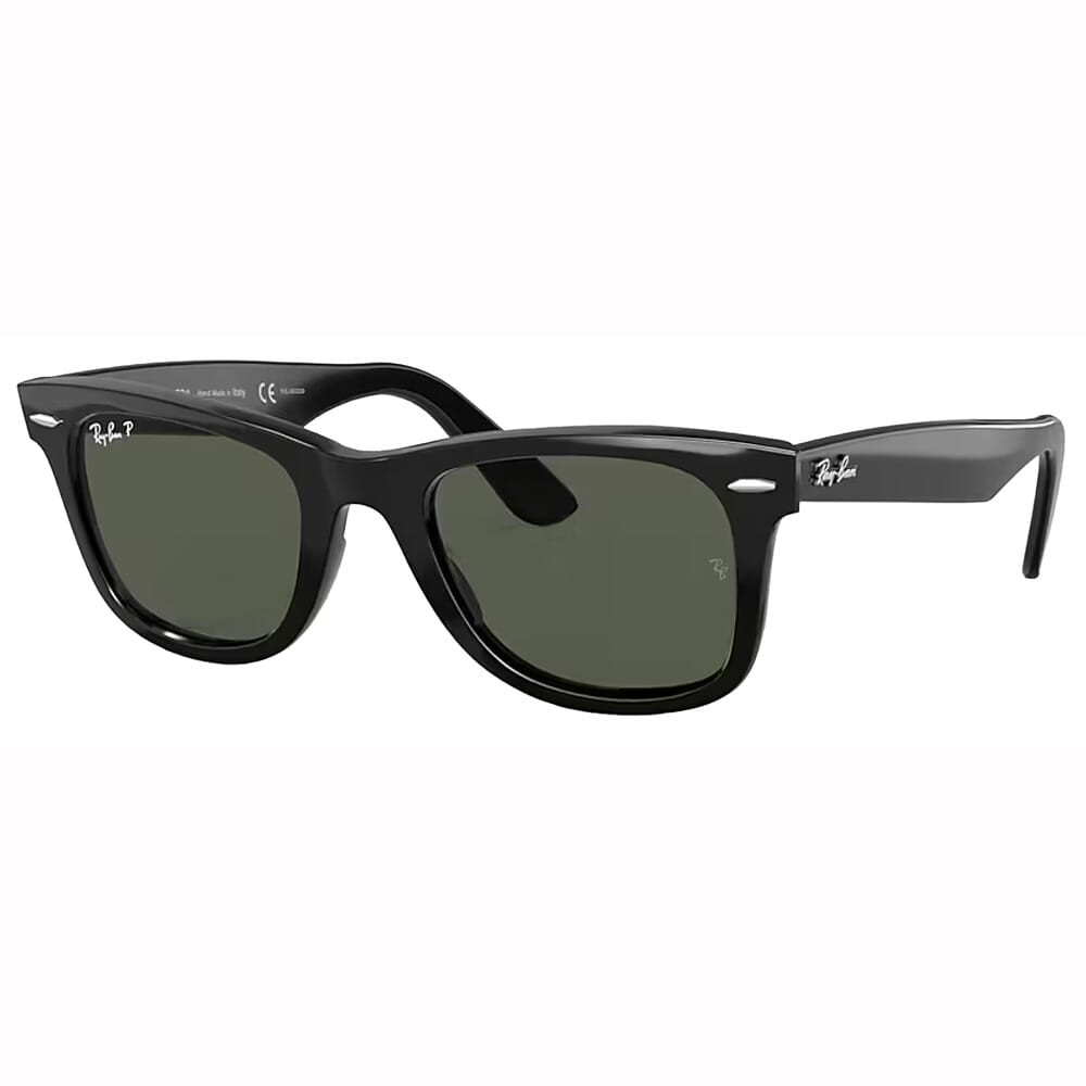 Ray-Ban Wayfarer Glasses Black G-15 Green Polar 0RB2140F-9015854 - Ray-Ban