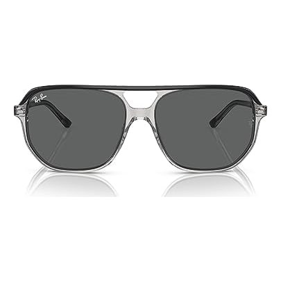 Ray-Ban Bill One Dark Gray on Transparent Gray Dark Grey 0RB2205-1396B160 - Ray-Ban