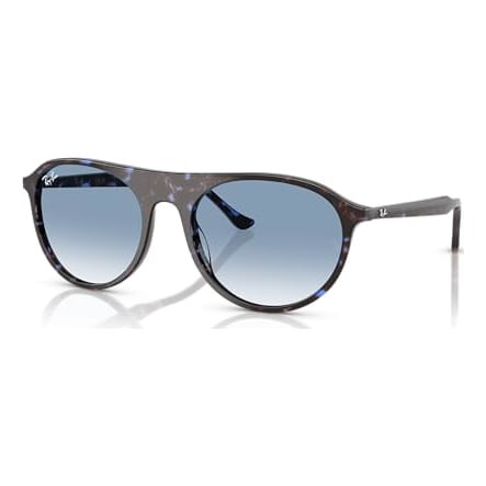Ray-Ban Havana Blue Turtle Clear Gradient Blue 0RB2215-14303F59 - Ray-Ban