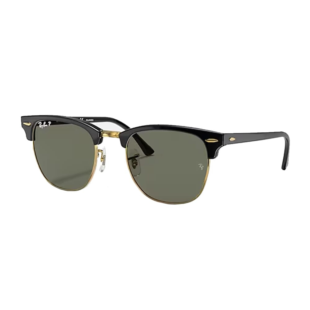 Ray-Ban Clubmaster Black G-15 Green Polar 0RB3016-9015855 - Ray-Ban