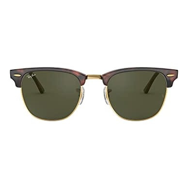 Ray-Ban Clubmaster Mock Tortoise on Arista G-15 Green 0RB3016-W036655 - Ray-Ban