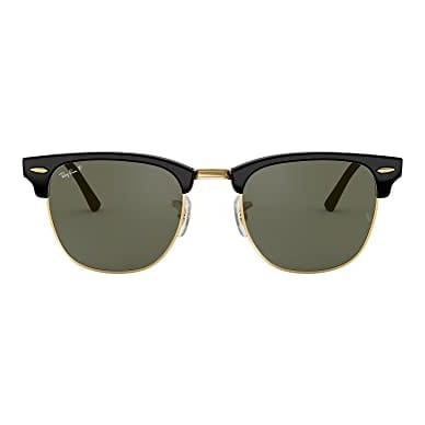 Ray-Ban Clubmaster Black G-15 Green Polar 0RB3016F-9015855 - Ray-Ban