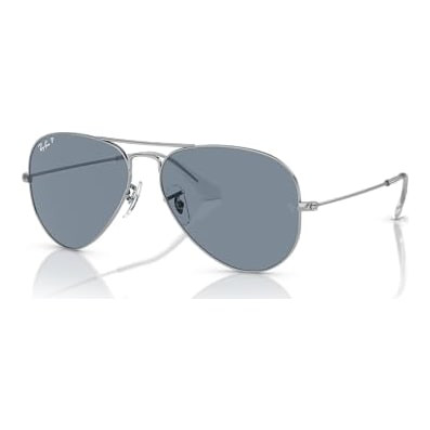 Ray-Ban Aviator Large Metal Silver Polar Blue 0RB3025-0030258 - Ray-Ban