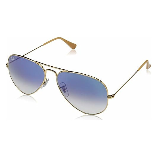 Ray-Ban Aviator Large Metal Silver Clear Gradient Blue 0RB3025-0033F58 - Ray-Ban