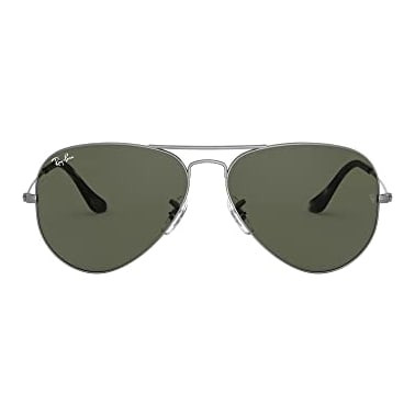 Ray-Ban Aviator Large Metal Sand Transparent Grey G-15 Green 0RB3025-91903162 - Ray-Ban