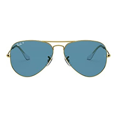 Ray-Ban Aviator Large Metal Legend Gold Blue Polar 0RB3025-9196S258 - Ray-Ban