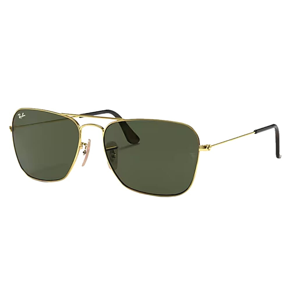 Ray-Ban Caravan Arista G-15 Green 0RB3136-18155 - Ray-Ban