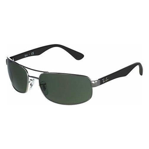 Ray-Ban Gunmetal Dark Green 0RB3445-00461 - Ray-Ban