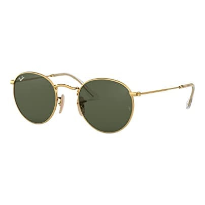 Ray-Ban Round Metal Arista G-15 Green 0RB3447N-00153 - Ray-Ban
