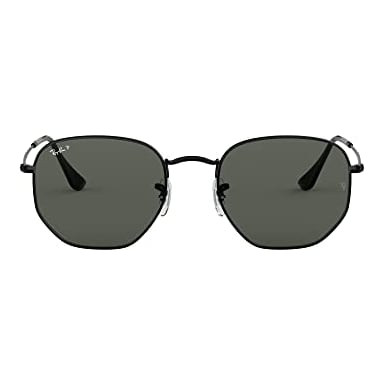 Ray-Ban Hexagonal Black G-15 Green Polar 0RB3548N-0025854 - Ray-Ban