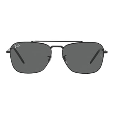 Ray-Ban New Caravan Black Dark Grey 0RB3636-002B158 - Ray-Ban