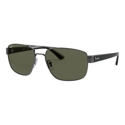 Ray-Ban Gunmetal G-15 Green Polar 0RB3663-0045860 - Ray-Ban