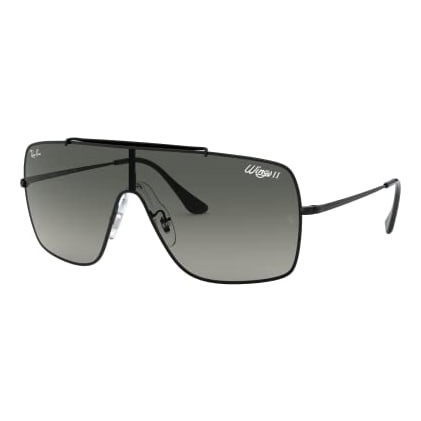 Ray-Ban Wings II Black Grey Gradient Dark Grey 0RB3697-0021135 - Ray-Ban