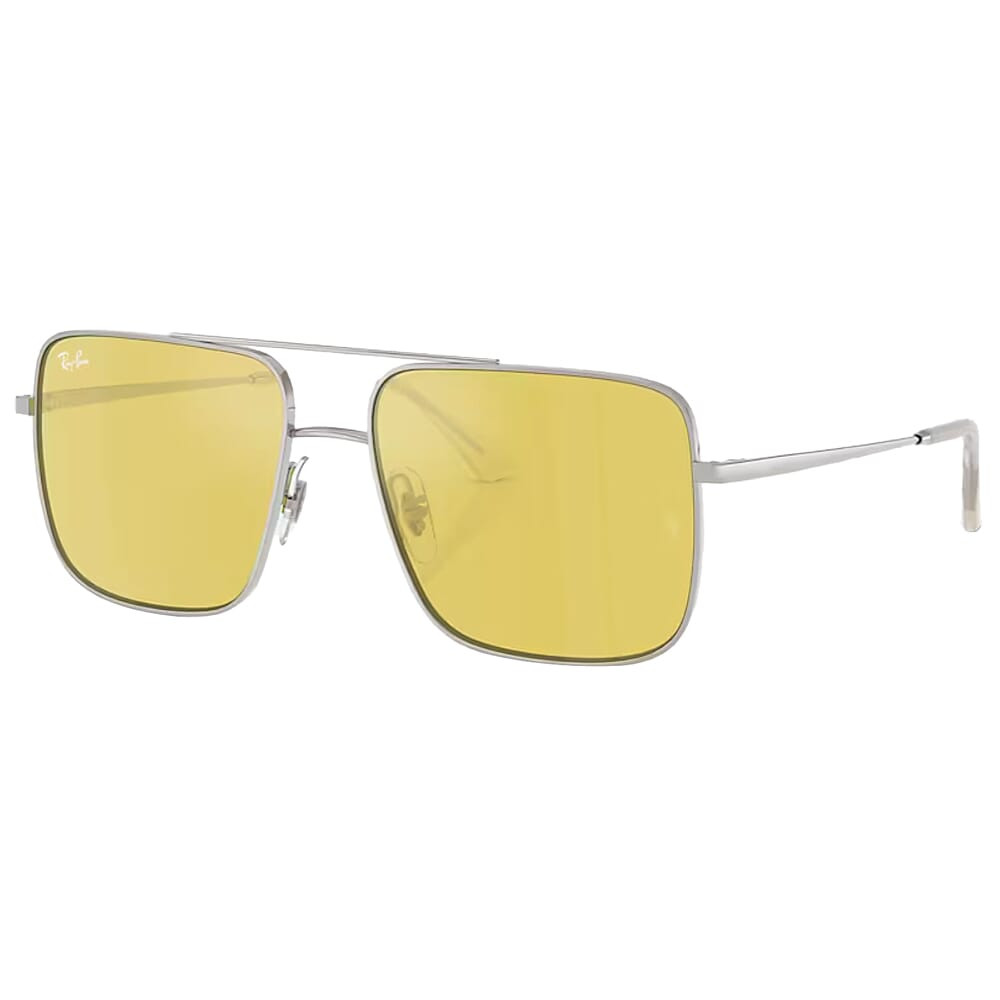 Ray-Ban Silver Yellow Mirror Flash Gold 0RB3758-0036D56 - Ray-Ban